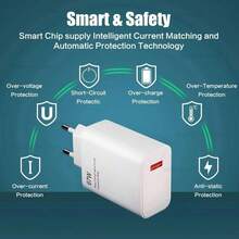 67W Fast Charger 6A Turbo Data Cable 13 12 12T 12S Pro Redmi Note 11 11S 12 Pro F5 X5 F4 X4 Gt - Nhiều màu - Xem 4