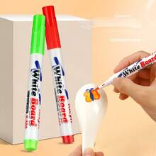 Conjunto de 10/14 Canetas Mágicas de Aquarela com Colher, Canetas de Aquarela com Tinta Flutuante, 12 Cores, Ferramentas de Grafite para Crianças, Caneta Marcadora Flutuante, Brinquedo para Presente, Adequado para Meninos e Meninas de 3 a 12 Anos, Lavável, Criativo, Lápis de Cor de Brinquedo Educativo, Material Escolar (Algumas Cores Aleatórias) - Multicolorido - Ver 5