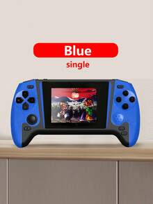 1pc New Large-Screen Game Console With 500 Classic Retro Games Nostalgic Red And White Machine Can Be Played By Two People And Can Be Connected To The TV For Screen Projection. Portable Travel FC Portable Handheld 3.5-Inch Screen Rechargeable Birthday Holiday Gift For Young Men And Women