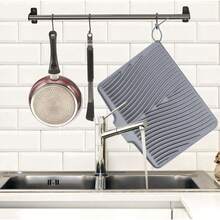 ER Kitchene Dish Drying, Stone Drying Kitchen Counter With Built-In Din, Non-Slip Din Pad With Built-In Din, Heat Resistant Stone Drying, 1Pcs 19. X 17, Greykitchen Accessories