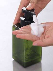 2pcs/1pc Foaming Dispenser, Shampoo, Hand Wash, Face Wash Mousse Foam Bubble Refill Bottle, Bathroom Storage Foaming Soap Dispenser, Foaming Bottle, 450ml/250ml Large Capacity Refillable Foaming Bottle For Body Wash, Shampoo, Suitable For Travel, Pool, Beach