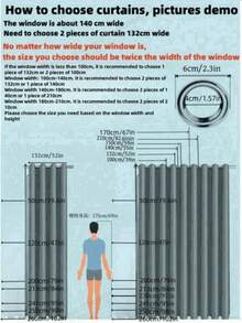 2pcs European Style Luxury Golden Woven Velvet Embroidered Translucent Curtains - Yellow - View 4