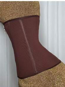 1pc Women's Fitness Training Dance Yoga Shapewear, Waist Cincher, Body Shaping Waist Trimmer. Daily Shaping Waist Trainer, Fashionable Slim Minimalist Waist Belt, Mesh Fabric