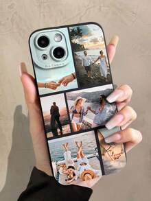 Funda protectora personalizada de 6 piezas para teléfono con fotos de viaje, vacaciones y celebraciones, regalo para papá, mamá, novio, novia, compatible con iPhone 11 12 13 14 15 16 Pro Max, para familia, versión internacional, no la versión nacional - Multicolor - Ver 5