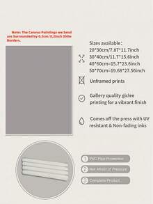 1pc Unframed, Painting Connor Brothers Classic Vintage Poster Print Canvas Pictures Home For Living Room Bedroom Wall Modern Decor - Multicolor - View 2