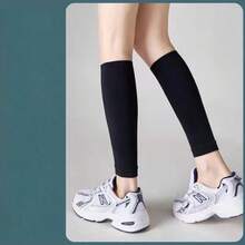 1 Pair Unisex Compression Leg Sleeves, Suitable For Running, Fitness, Walking, Casual Wear, Christmas