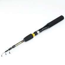 Lerutwis 0.9-2.1m High Carbon Telescopic Fishing Rod, Portable Travel Spinning Rod, Multi-Purpose Sea Fishing Rod - Multicolor - View 13