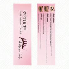 Lash Cluster Glue And Seal Kit With Lash Glue Remover And Tweezers Lash Extension Clusters Fast Removal, Portable Eyelash Brush Eyelash Extension Beginners