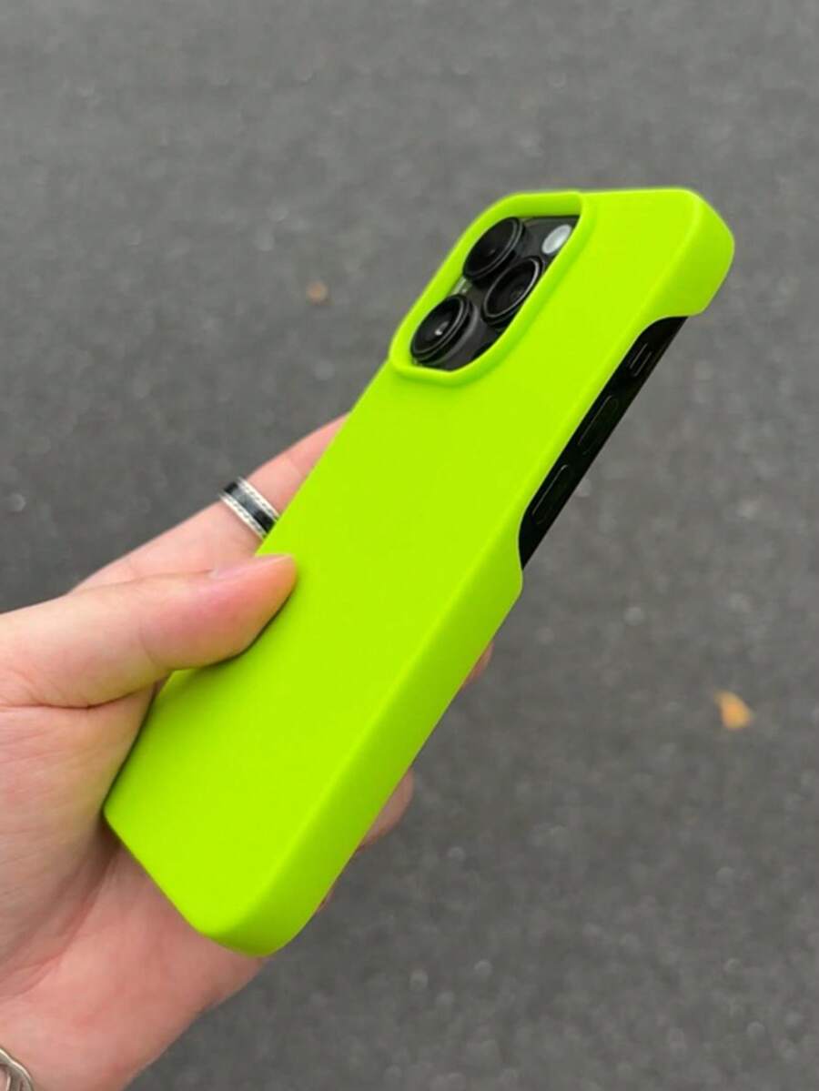 Minimalist High-End Frameless Heat Dissipation Green Phone Case Compatible With IPhone 17 Pro Max/17 Pro/17 Air/17/16 Pro Max/16 Pro/16/16 Plus/15/15 Pro Max/15 Pro/15 Plus/11/12/13/14 Pro Max/XS/XR/11 Pro/11 Pro Max/12 Pro/12 Pro Max/13 Pro/13 Pro Max/7 Plus/14 Pro/14 Pro Max/14 Plus/7 Plus/8 Plus/8/SE2, Creative Design For Men And Women