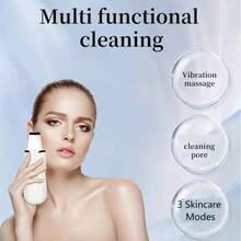Multi-Mode Beauty Device For Facial Cleansing, Giving You A Radiant Complexion,Face Massager Tool, Deep Pore Cleaning, Skincare Routine Essential, Compact Skincare Device, Sleek Beauty Gadget, Precision Skincare Tool, Beauty Cleansing Gadget