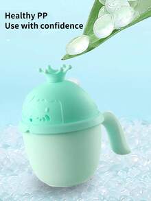 1pc Baby Shampoo Cup Bath Scoop Spoon Baby Shampoo Cup Shower Crown Shower Rinse Cup Plastic Waterfall Bathing Pitcher With Handle For Hair Rinsing - Multicolor - View 9