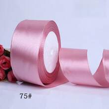 25 Yards Ribbon Floral Bouquet Decor Ribbon 4CM Gift Wrapping Ribbon Satin Ribbon Silk Ribbon Christmas Packaging Bow