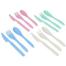 小麦纤维圆盘，不易破碎的塑料水果盘，加厚餐具盘，批发 - 彩色 - 查看 7