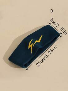 1pc Embroidered Sports Headband, Sweat Absorbent Headwrap For Men & Women, Suitable For Hiphop, Street Dance, Casual Streetwear, Polyester, All Seasons Hair Band Turban Headband Sweatband, Hairband Fall Winter Hair Accessories For Women For Vacation Outfits Woman Elegant Scarf Women Bandanas Soft Headwrap Summer Outfits,Travel,Birthday - Multicolor - View 9