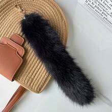 1 pezzo Portachiavi peluche a forma di coda di animale - Adatto per cosplay in tutte le stagioni - Vari portachiavi e portachiavi per auto, anelli portachiavi, appendichiavi, eleganti portachiavi per borse, appendichiavi per zaini, pendenti per zaini, regali di compleanno, regali per feste, piccoli regali per vacanze, ciondoli per borse auto, accessori auto, regali per amici, sorelle, regali per la madre, il padre, la laurea e l'insegnante - Multicolore - Visualizzare 18