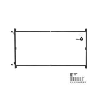 Adjustable Gate Building Kit For Openings 152.4 To 243.8 Cm Wide And Heights 121.9 To 152.4 Cm - Versatile DIY  Solution For Home And Garden