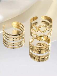 3pcs Heart & Star Shaped Anklets, Vacation Beach Summer Date Gift Casual Party Accessory