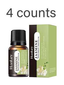 1瓶10毫升水溶性香薰精油补充装，包含薰衣草、百合、香草、玫瑰等10余种香型，有助于放松睡眠、清新空气，适用于加湿器，情人节、婚礼用品。