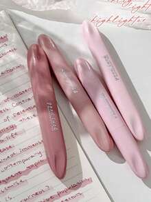 12pcs Highlighter Marker Pen, Chisel Tip, Water Based Ink, Quick Dry, No Bleed, Smooth Pen Barrel, Comfortable Grip, For Bible Study Notes School Office