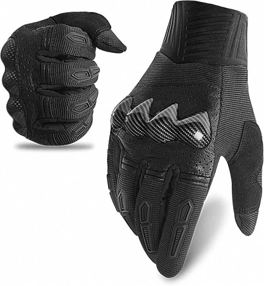 RIGWARL - Guantes de Invierno para Hombres y Mujeres - Negro - - Ver 1
