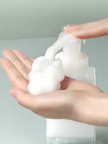 2pcs/1pc Foaming Dispenser, Shampoo, Hand Wash, Face Wash Mousse Foam Bubble Refill Bottle, Bathroom Storage Foaming Soap Dispenser, Foaming Bottle, 450ml/250ml Large Capacity Refillable Foaming Bottle For Body Wash, Shampoo, Suitable For Travel, Pool, Beach