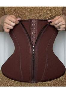 1pc Women's Fitness Training Dance Yoga Shapewear, Waist Cincher, Body Shaping Waist Trimmer. Daily Shaping Waist Trainer, Fashionable Slim Minimalist Waist Belt, Mesh Fabric