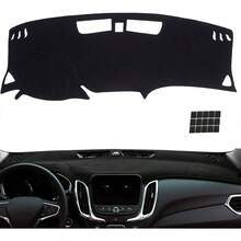 - Funda para salpicadero para Equinox 2024 - 2018 sin modelos HUD alfombrilla antirreflejos, almohadilla antideslizante para protector negro - Negro - + Fit 18-24 Equinox - (Negro) - Ver 1