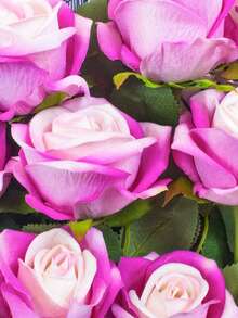 1/5/8/150 Stück weinrote Rosen Künstliche Blumen Künstlicher Brautstrauß Realistische Samt Faux Blume Blumenarrangement Dekoration Künstliche Rose für Valentinstag Geschenke Hochzeitsfeier Heim Dekoration, Geburtstags Geschenke Outdoor Indoor Dekoration