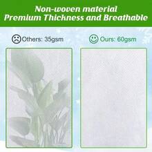 Winter Plant Cover, Drawstring Plant Protective Bag/Blanket For Frost Protection, Keeps Outdoor Fruit Trees, Plants, Shrubs From Freezing, Cold, Animals - Reusable Plant Protection Cover For Winter - Multicolor - View 6