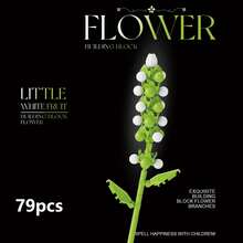 花束积木套装，DIY组装，单枝永生花，玫瑰，人造花，创意装饰，花瓶装饰，家居装饰，适用于节日礼物，生日礼物，情人节礼物，结婚礼物，圣诞节礼物 - 花枝 - 查看 38