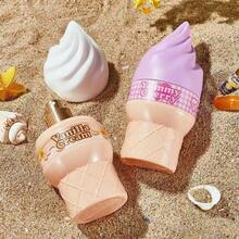 2pcsX100ml/1pcsX100ml Ice Cream Shaped Air Freshener, Flameless Fragrance, Liquid Fragrance, Fragrance Spray, Containing CHOCOLATE, CARAMEL WOODY,VANILLA COFFEE,SWEET,CREAM,IRIS ALMOND,VANILLA,COCONUT,LIME HYDRATING FRUIT,CHERRY,SWEETNESS FRUIT,VANILLA WHITE FLOWER,CITRUS