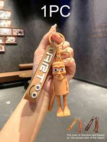 1pc Tralalero Tralala Keychains - Brain Rot Meme (In Italian), Shark With Sneakers | Durable Iron And Silicone Bag Pendant | Unique Gift For Mini Enthusiasts | Casual Style | Novel Keychain | Optimistic Design | Durable Keychain | Tralalero Tralala | Class Gift From Teacher | Back To School Favors | Classroom School Favors (The Color And Style Of The Keychain Are Random.)