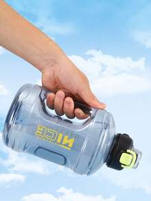 Sports Drinking Bottle, Portable Large Capacity Water Bottle, Hydration Bottle, Stylish Bottle, Leak Proof Water Bottles For Outdoor Sports, Exercise, Fitness, Cycling, Camping, Summer Essentials, Straw Portable Leakproof  Free Bottle