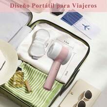 Quita Pelusa para Ropa, Removedor de Pelusa Eléctrico Carga Rápida USB,Potente Succión, Fabric Shaver Recargable, Maquina para Quitar Bolitas de Ropa, Lint remover para Suéteres de Tela, Sofás(Negro) - Rosa - Ver 9