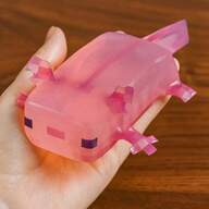 1 pieza Juguete apretable de Ajolote - MC Ajolote - Steve - Juguete apretable - Juguete antiestrés - Textura de uva, rebote lento, duradero, antiestrés para que niños/adultos jueguen, perfecto para niños/adultos, regalo de vacaciones/cumpleaños, regalo de Navidad, regalo de Nochebuena, regalo, juguetes para niños, juguetes, juegos