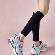 1 Pair Unisex Compression Leg Sleeves, Suitable For Running, Fitness, Walking, Casual Wear, Christmas