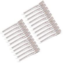 10/20/30/50个金属发夹套装，适用于造型、分区、沙龙、修剪发根、打薄、DIY美发、蓬松发夹、无痕刘海夹、发型夹、发饰、旅行、美发工具、女士配饰、美发产品、美发、旅行、女士发饰、女士配饰、美发工具、美发产品、配饰、美容配饰、礼物、旅行、女士礼物、美发产品、情人节发饰优雅爪夹夏季穿搭 - 銀色 - 查看 12