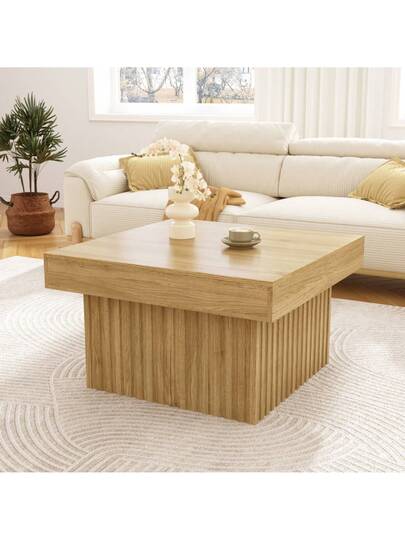 Moderne Wooden Nesting Tafel Set Pieces Round Coffee Tables Side In Sc inavian Space Saving Versatile, Stable MDF/PB Construction view 3