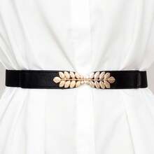 1/2 chiếc thắt lưng co giãn thời trang, trang trí thắt lưng co giãn, phù hợp với váy của phụ nữ - Nhiều màu - Xem 11