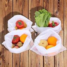 ¡RecomendadoVERALY.MX Set 12pzs Bolsas Ecológicas Reutilizables Malla Lavables Para Guardar Fruta Verduras Super¡Top de Temporada - 1 - Ver 3