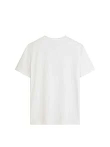 ¡Nueva camiseta Camiseta estampada de manga corta, cómoda y versátil. Puede usarse sola o como prenda interior. Con diseño de cuello redondo holgado, perfecta para la oficina, la escuela, salidas de fin de semana o viajes. Fácil de combinar en el día a día, ofrece una sensación fresca y ligera. Diseño unisex, ideal también para llevar en pareja. - Blanco - Ver 5