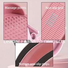 1 pezzo Tavola professionale per stiramento di gamba e caviglia, dispositivo per il rafforzamento muscolare, tavola per stiramento di caviglia e polpaccio, pedana multifunzionale per l equilibrio, allenamento della flessibilità, massaggio muscolare e yoga, migliora la flessibilità dell arco plantare, massaggiatore per piede e polpaccio, accessorio per yoga e fitness