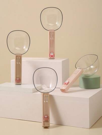 1PC Cute Cartoon Scoop,Measuring Spoons For Baking&Cooking Lovers,Easily Measure Sugar,Salt,Flour Etc.Home Tablespoon Measuring Spoon,Protein Scoop