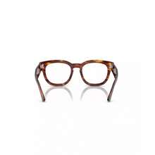 Ray-Ban Unisex Mega Hawkeye Optics Eyeglasses, RB0298V |  | Women Eyewear Frames - Striped Havana - View 4