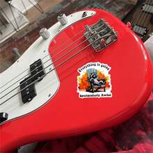 1 Peça Adesivo Removível Impermeável de PVC de 3 Polegadas para Uso Externo, com Humor Sarcástico, Citação de Comédia Negra, Estética de Humor Caótico, Bottom de Incêndio, Meme de Guaxinim "Tudo está indo espetacularmente mal", Decoração Juvenil/Adesivo de Garrafa de Água de Saúde Mental para Laptop, Garrafa de Água, Carro, Geladeira, Skate, Telefone, Livro, Presente - Multicolorido - Visão 5