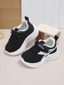 1 par de zapatos deportivos, casuales y de estudiante, de diseño con , de tela y PU, de suela suave y ligera, de estilo clásico, adecuados para todas las estaciones, unisex