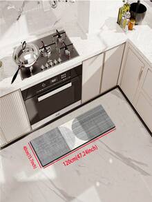 [HOT!!!] 1 buah Keset Dapur Silikon, Pola Garis Abu-abu Kelas Atas, Keset Dapur Anti-Lelah Empuk, Keset dan Karpet Dapur Penyerap, Keset Karet Lembut Silikon Minimalis, Cocok untuk Dapur, Kamar Mandi, Lorong, Ruang Cuci dan Lainnya - MultiWarna - View 18