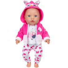 ZAPF Doll Clothes Animal Cartoon Cute Winter Series Doll Outfit Set For 16-18 Inch Dolls - Multicolor - View 11