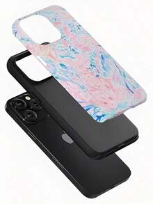 An Elegant Phone Case That Does Not Include A Lanyard Or Stand. 2-In-1 Phone Case With Warm Water Design In Blue And Pink - Compatible With 17, 17, 17 Pro, 17 Pro, 16, 15, 14 Pro, 13, 13 Pro, 13 Pro, 12, 12 Pro, 12 Pro, 11, 11 Pro, 11 Pro Plus, S25/S25 Plus/S25 Ultra/S24/S24 Plus/S24 Ultra/S24 FE/S23/S23+/S23 Ultra/S22/S22+/S22 Ultra/S21/S21+/S21 Ultra/S20 Ultra/A71/A56/A55/A54/A53/A52/A34/A26/A15/A16/A14/A13/A06 Max And A Thoughtful Birthday Gift - 款式 1(1 件裝) - 查看 3