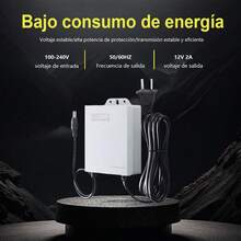 5400mAh Mini Lithium Ups Battery Backup para una Tira de Luz del Enrutador de Cámara Al Aire Libre, Proporcionando Salida Estable de 12V 2A, Compatible con (Enchufe de EE. UU.) - Multicolor - Ver 6
